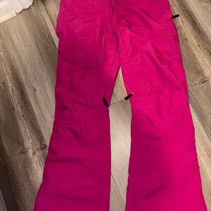 The North Face Pink Snow Pants size L